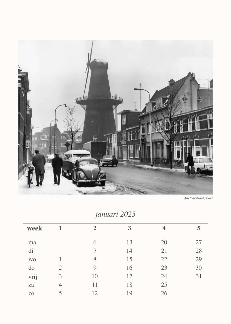 De Oud Utrecht jaarkalender 2025 - Catch Utrecht