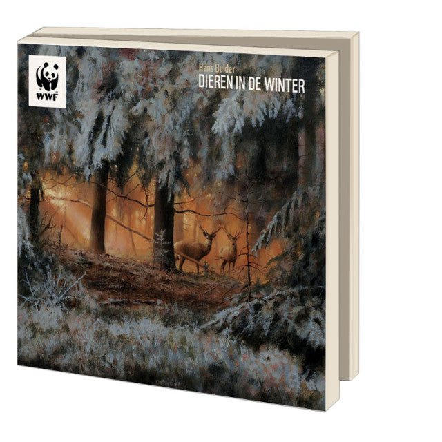 Dieren in de winter, Hans Bulder, Wereld Natuurfonds (incl. sluitstickers) - Catch Utrecht