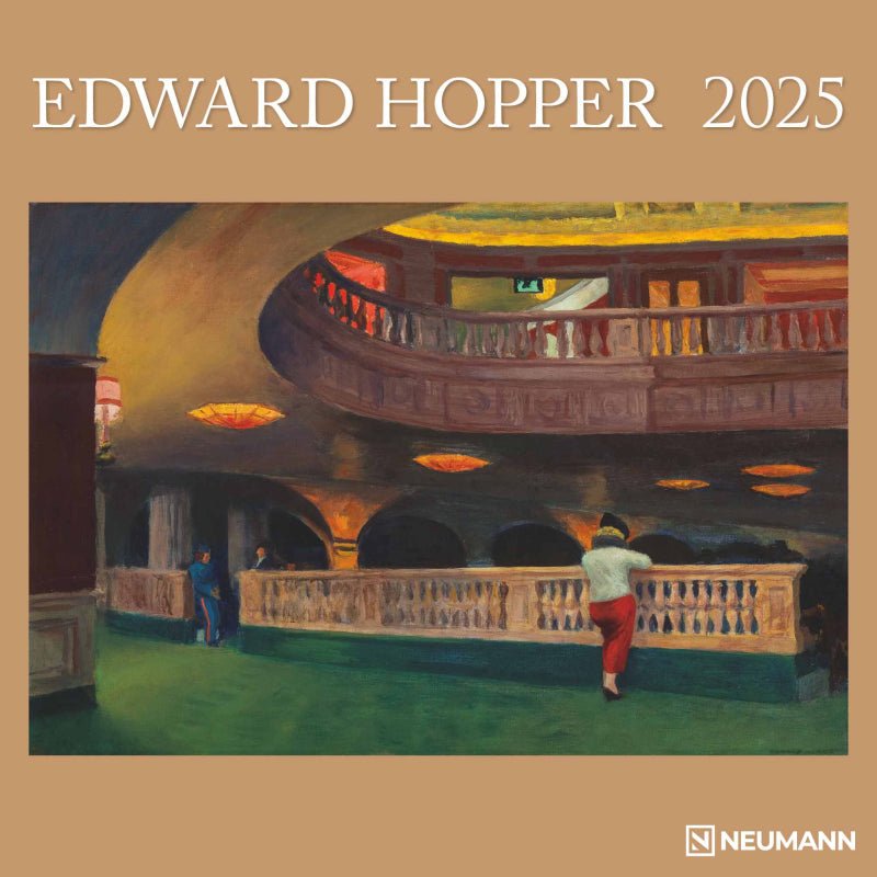 Edward Hopper - Jaarkalender 2025 - Catch Utrecht