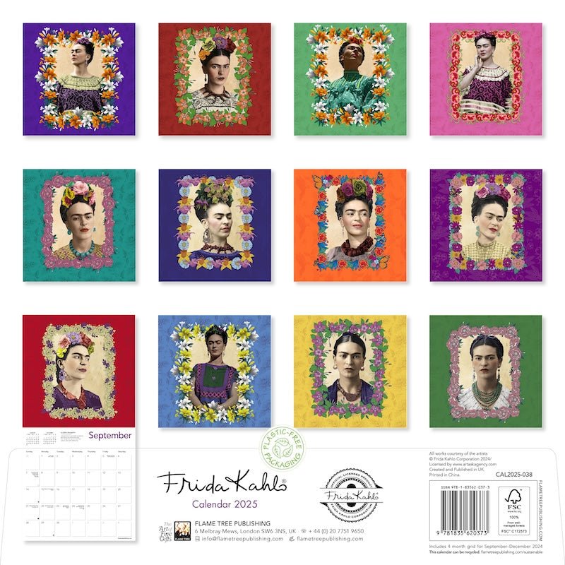 Frida Kahlo - Jaarkalender 2025 - Catch Utrecht