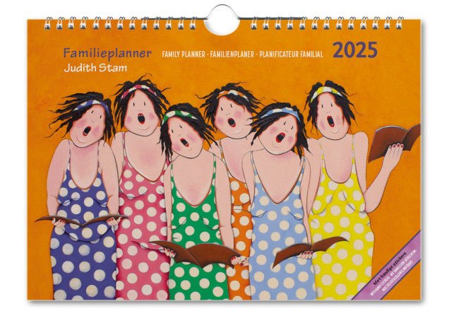 Judith Stam - Familie planner 2025 (incl. stickers) - Catch Utrecht