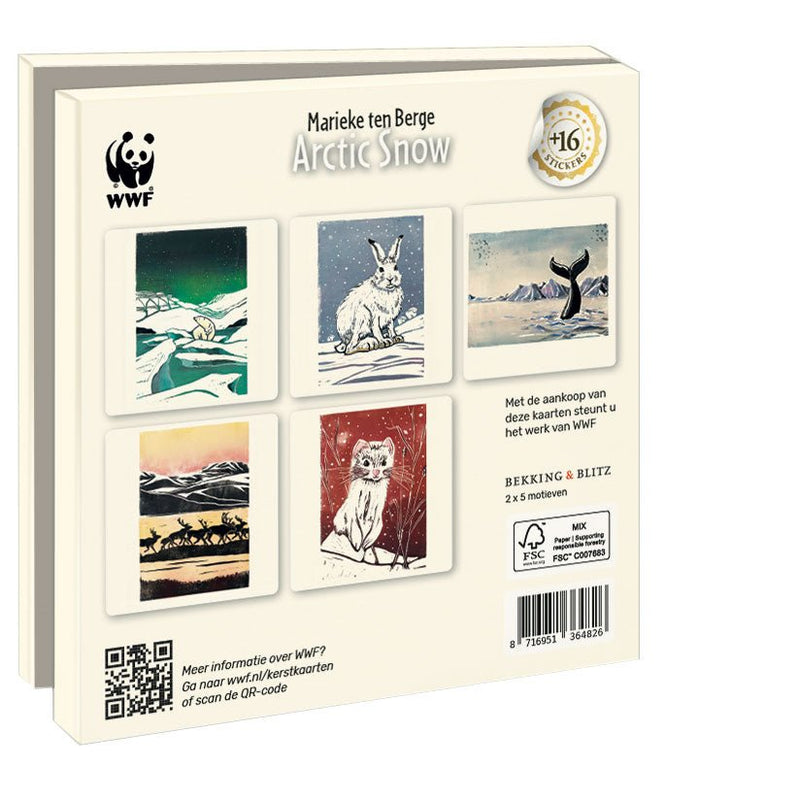 Arctic Snow, Marieke ten Berg, Wereld Natuurfonds (incl. sluitstickers) - Catch Utrecht