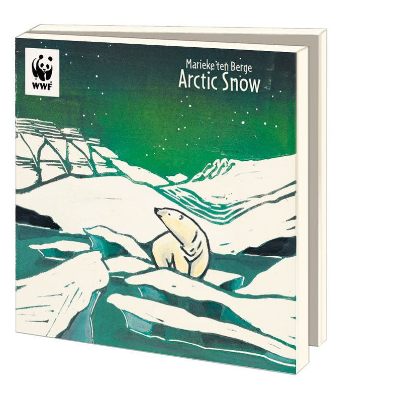 Arctic Snow, Marieke ten Berg, Wereld Natuurfonds (incl. sluitstickers) - Catch Utrecht