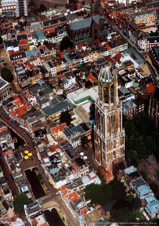 Dom van uit de lucht - Catch Utrecht