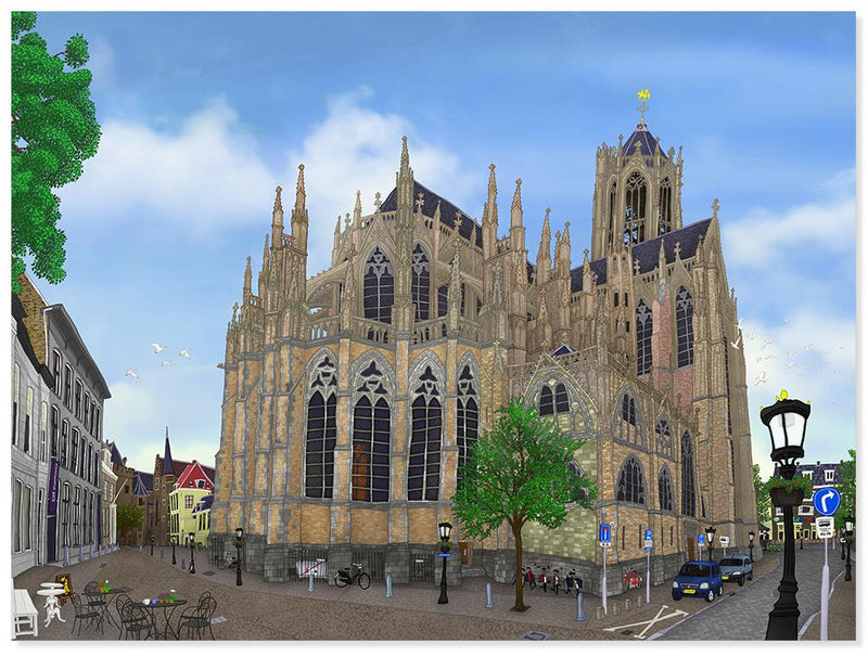 Domkerk, Utrecht (5 versies) - Catch Utrecht