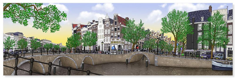 Keizersgracht/Leidsegracht, Amsterdam (3 versies) - Catch Utrecht